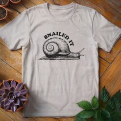 Alternative view of Snailed It Tee