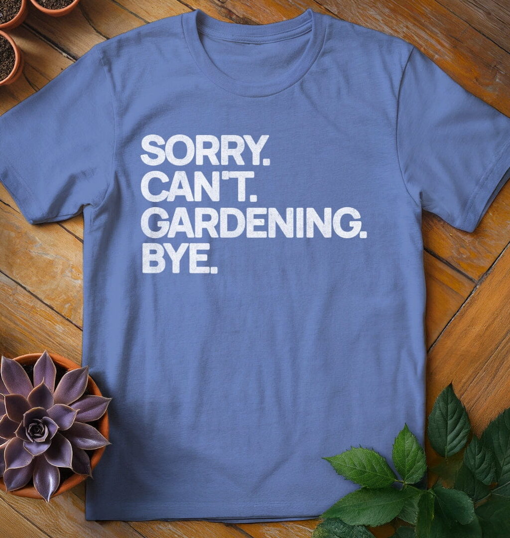 Sorry. Can't. Tee
