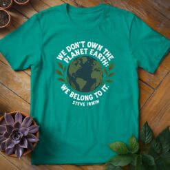 Alternative view of Steve Irwin Quote Tee