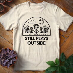 Alternative view of Still Plays Outside Tee