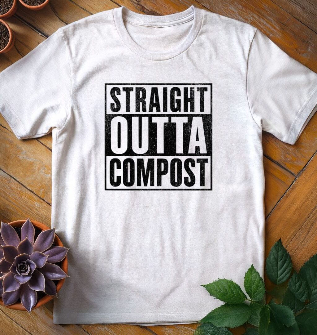 Alternative view of Straight Outta Compost Tee