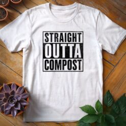 Alternative view of Straight Outta Compost Tee