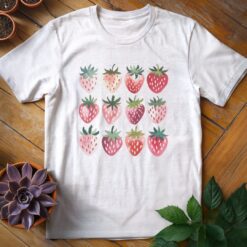Alternative view of Strawberries Tee
