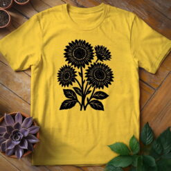 Alternative view of Sunflowers Tee
