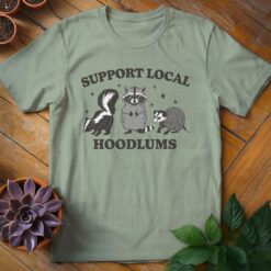 Alternative view of Support Local Hoodlums Tee