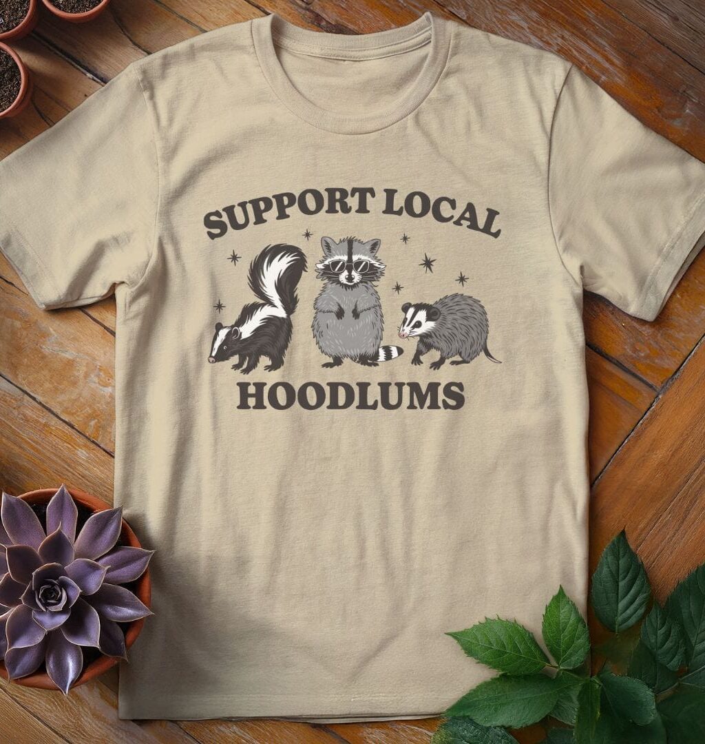 Support Local Hoodlums Tee