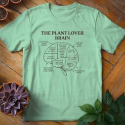 Alternative view of The Plant Lover Brain Tee