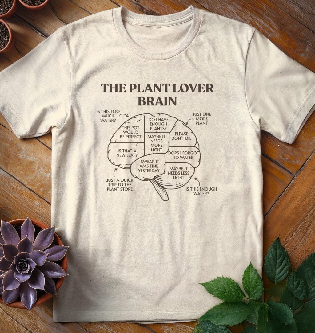 The Plant Lover Brain Tee