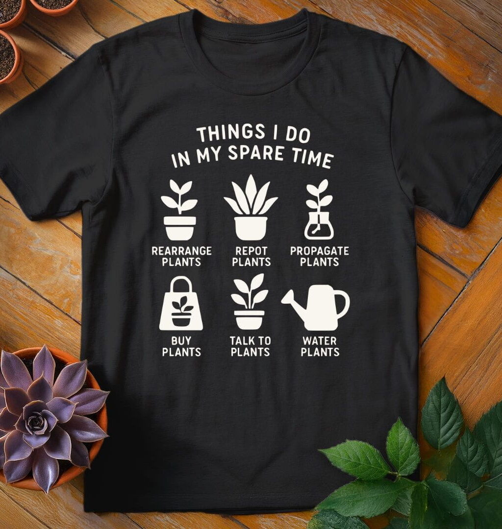 Alternative view of Things I Do in My Spare Time Tee