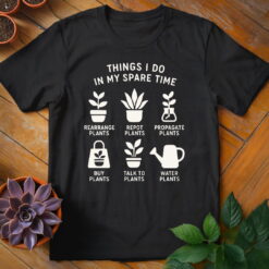 Alternative view of Things I Do in My Spare Time Tee