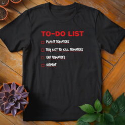 Alternative view of Tomato To Do List Tee