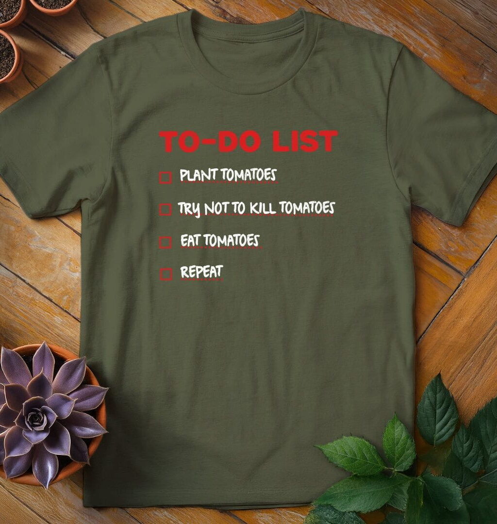 Tomato To Do List Tee