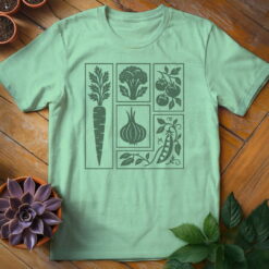 Alternative view of Veggie Grid Tee