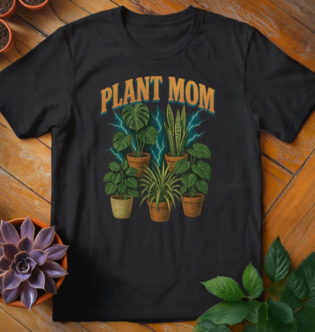 Alternative view of Vintage Plant Mom Tee