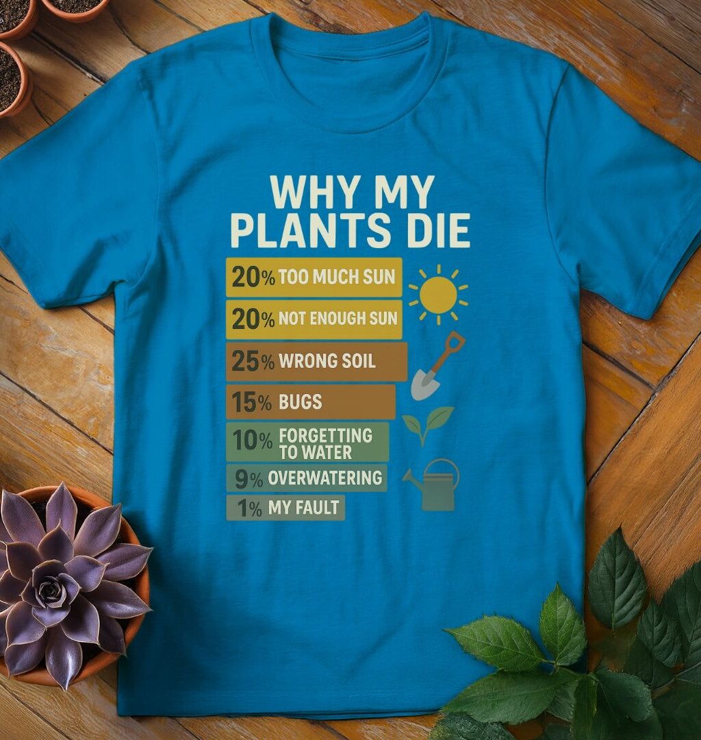 Why My Plants Die Tee