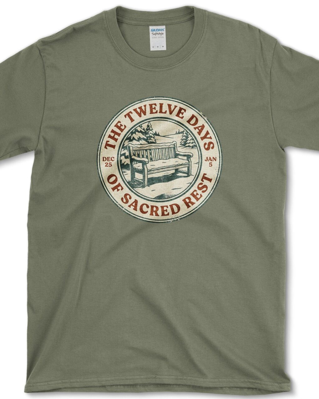 Alternative view of 12 Days of Sacred Rest T-Shirt