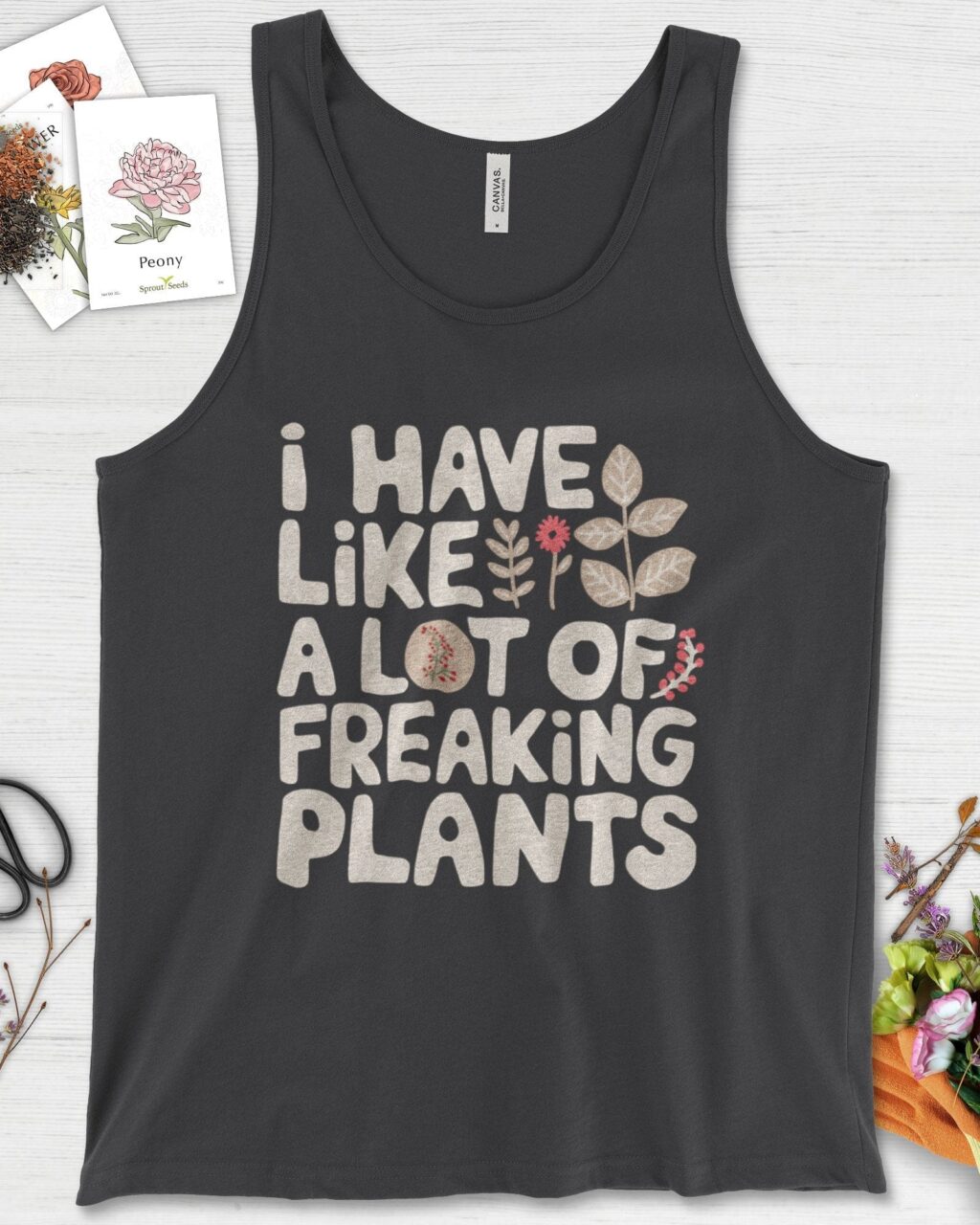 A Lot of Freaking Plants Tank Top
