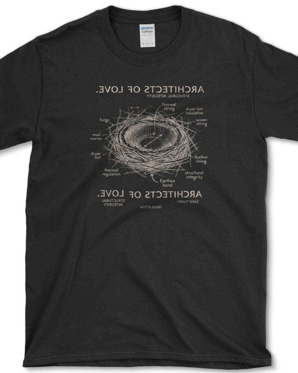 Alternative view of Architects of Love T-Shirt