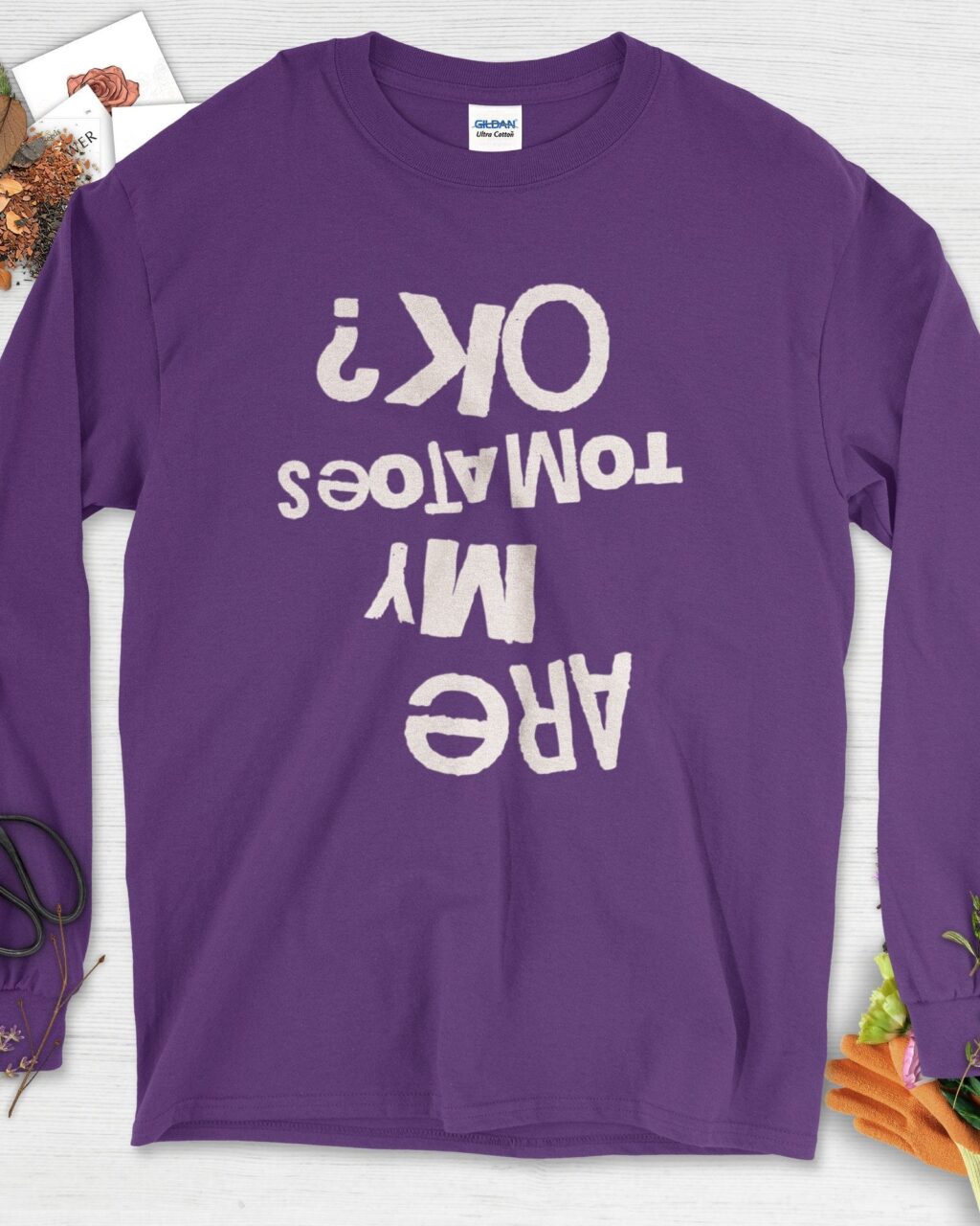 Alternative view of Are My Tomatoes OK Long Sleeve