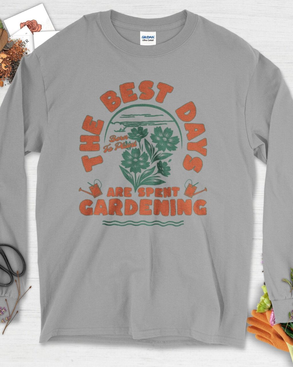 Alternative view of Best Days Gardening Long Sleeve