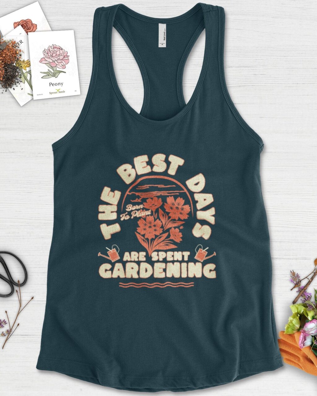 Best Days Gardening Racerback
