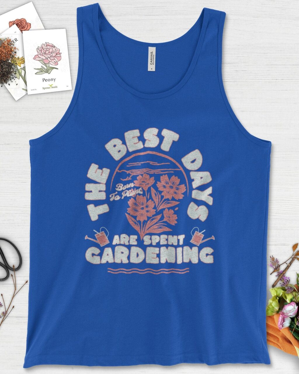 Alternative view of Best Days Gardening Tank Top