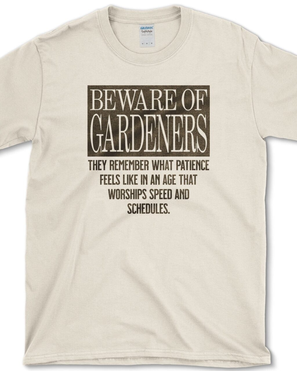 Alternative view of Beware of Gardeners T-Shirt