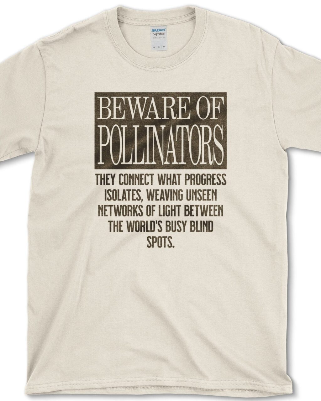 Alternative view of Beware of Pollinators T-Shirt