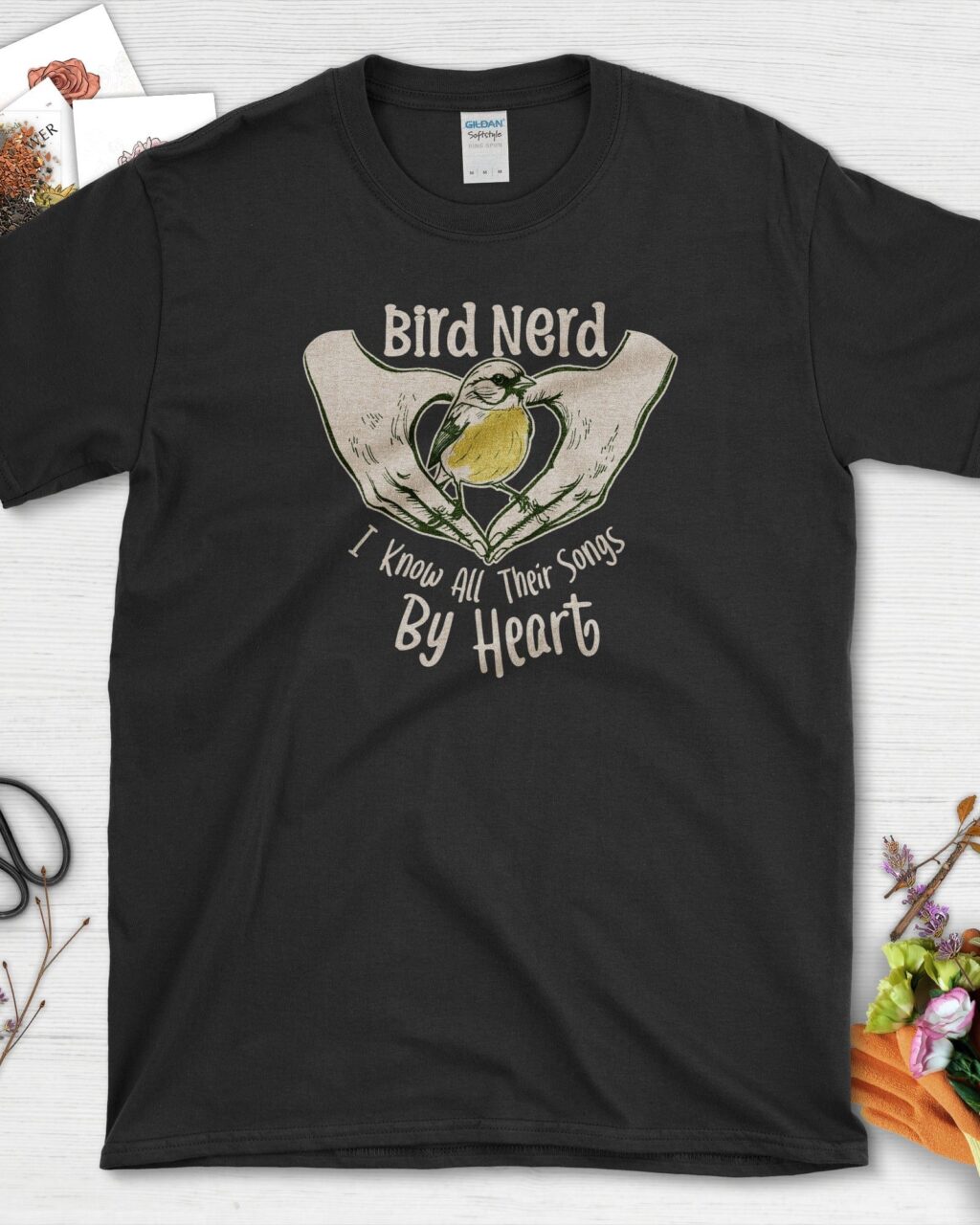 Alternative view of Bird Nerd Song T-Shirt
