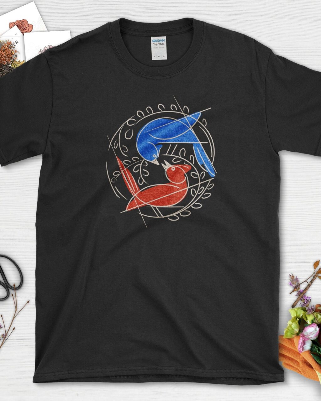 Alternative view of Birds Circle of Life T-Shirt