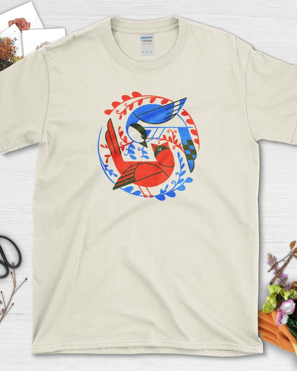Birds In The Garden T-Shirt