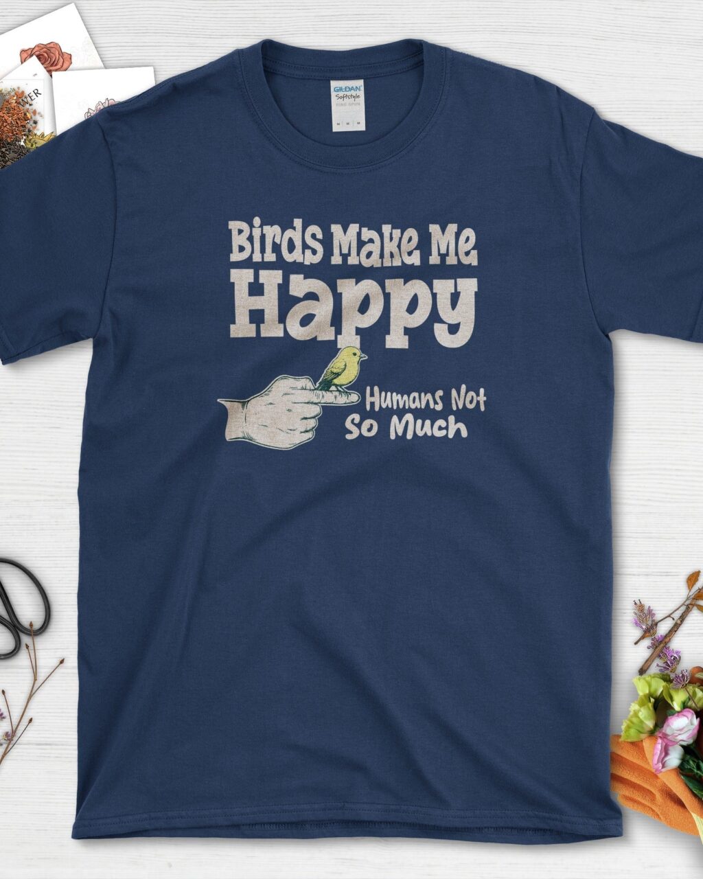 Birds Make Me Happy T-Shirt