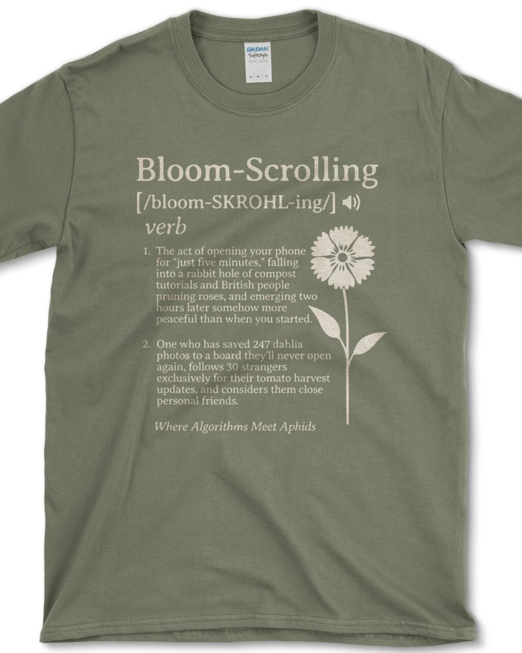 Bloom-Scrolling T-Shirt