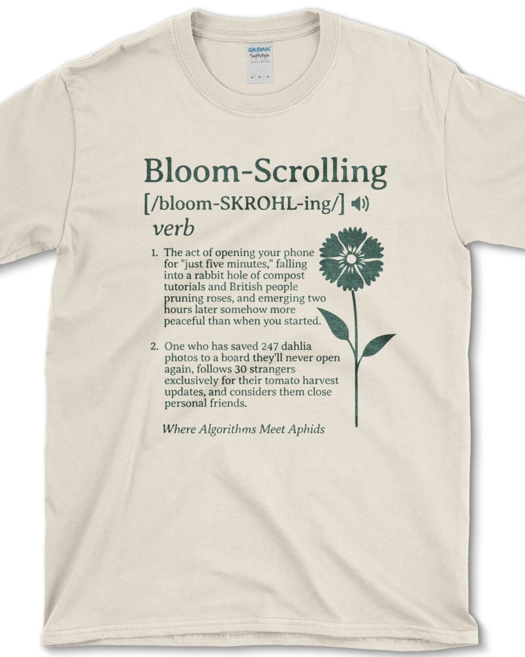 Alternative view of Bloom-Scrolling T-Shirt