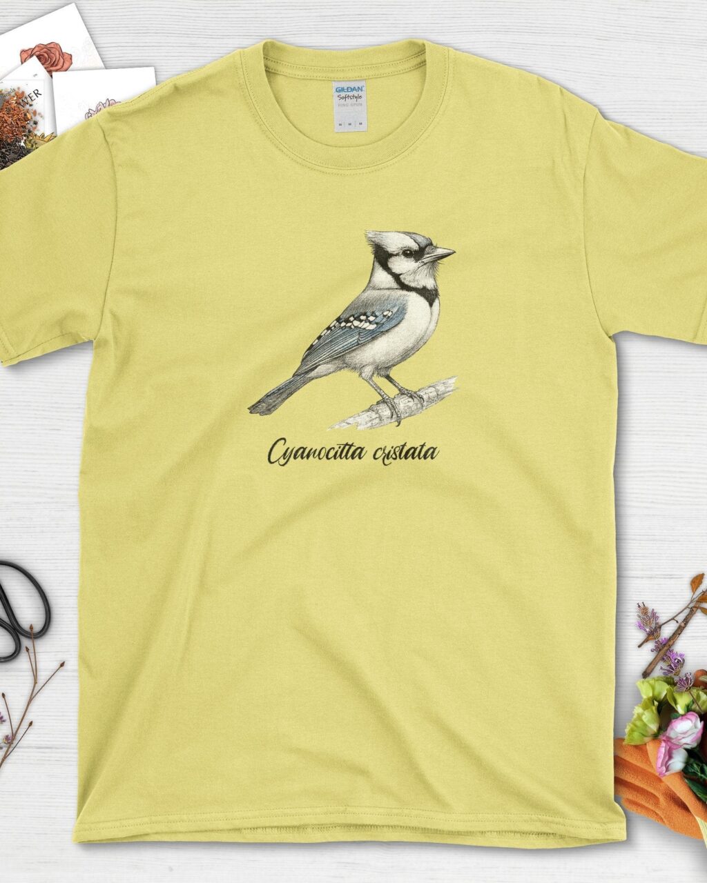 Alternative view of Blue Jay Bird Lovers T-Shirt