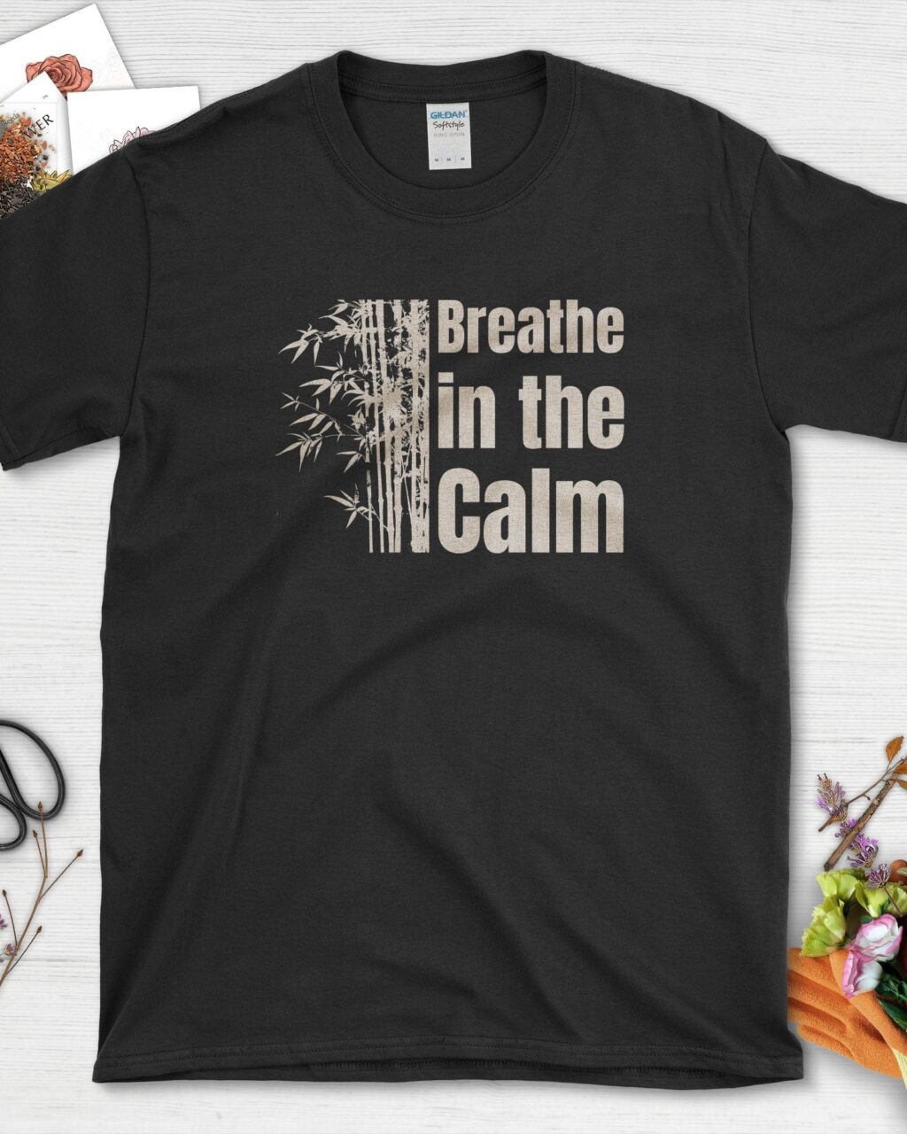 Alternative view of Breathe in the Calm T-Shirt
