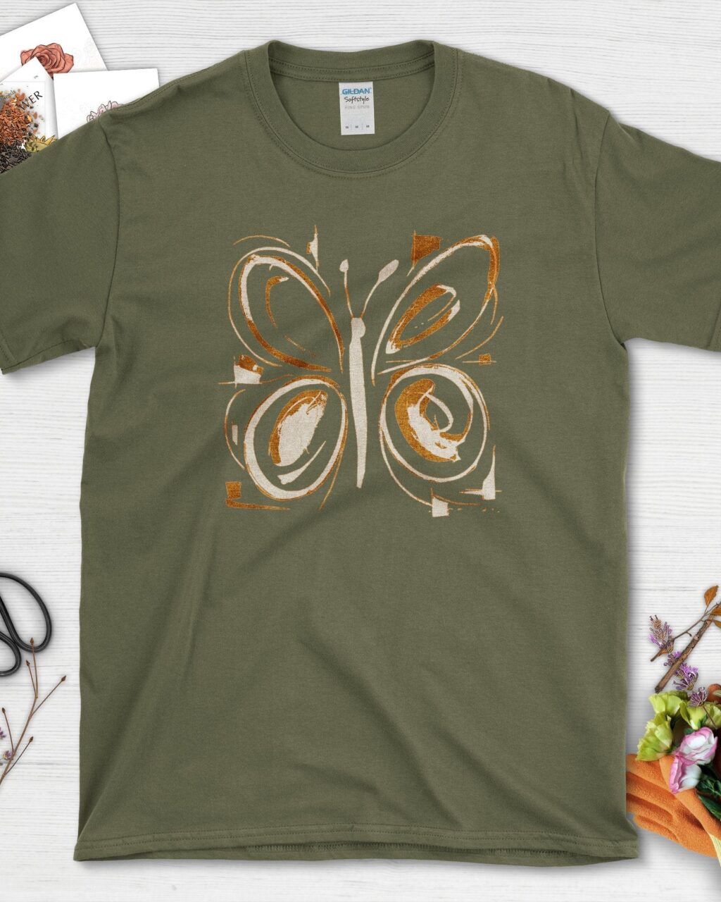 Butterfly Art Garden T-Shirt
