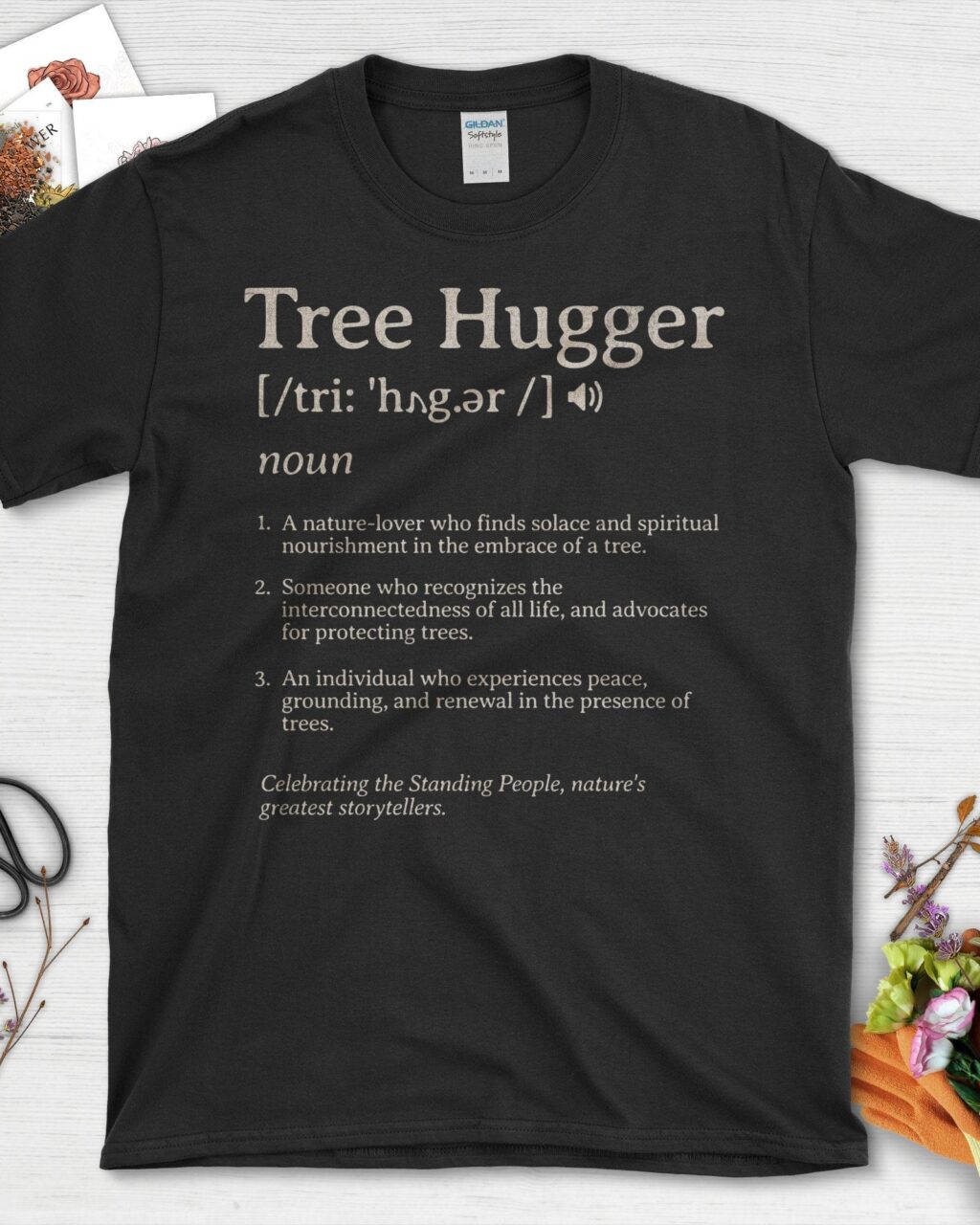 Tree Hugger Definition T-Shirt