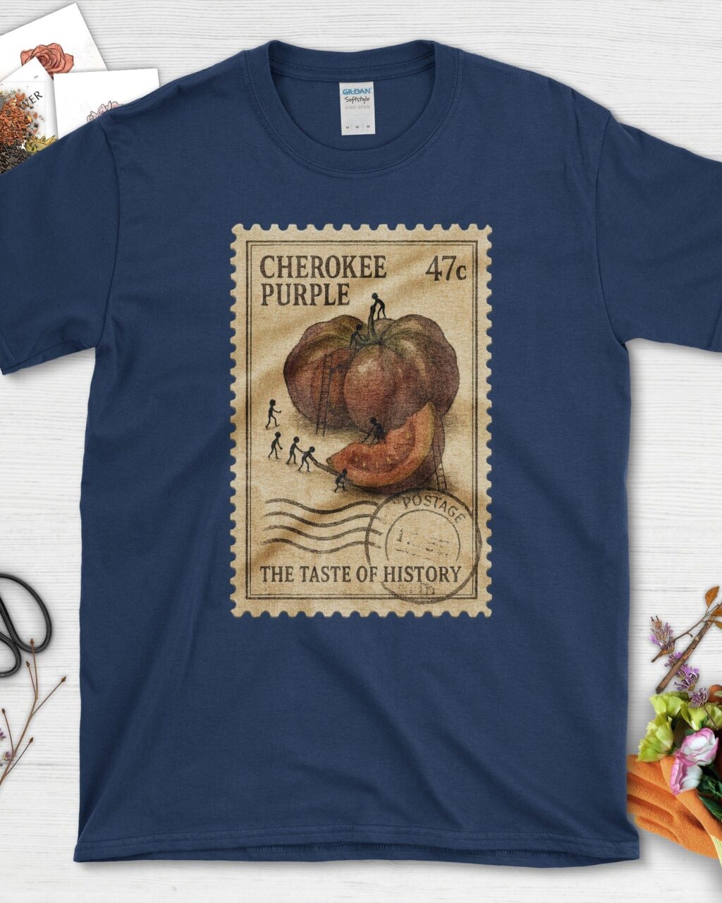Cherokee Purple Taste History T-Shirt