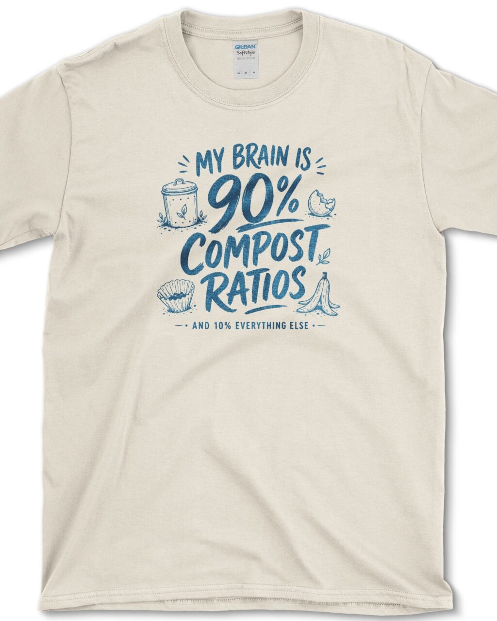 Alternative view of Compost Ratios T-Shirt