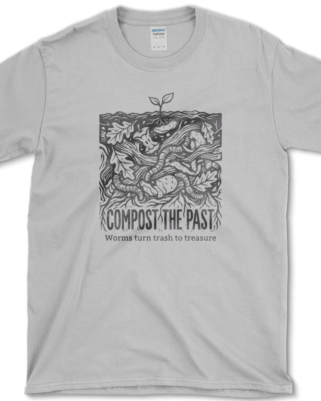 Alternative view of Compost The Past T-Shirt