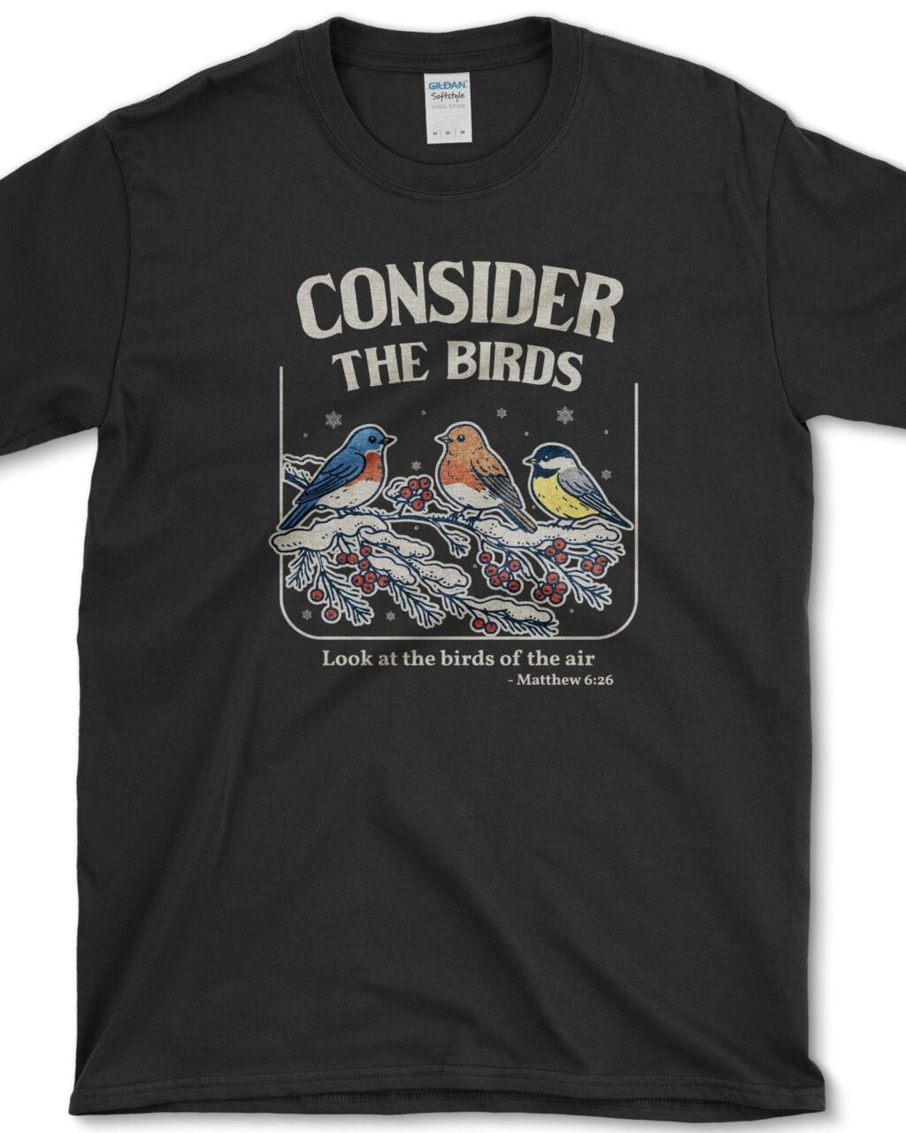 Alternative view of Consider the Birds T-Shirt