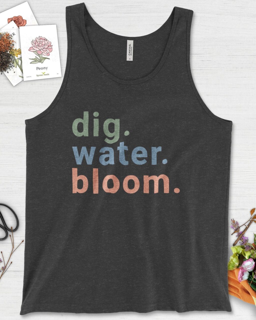 Alternative view of Dig Water Bloom Tank Top