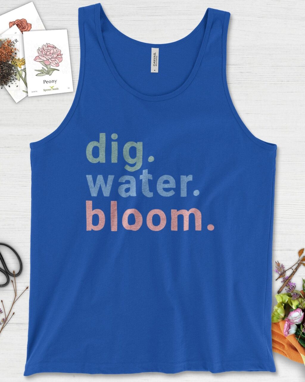 Dig Water Bloom Tank Top