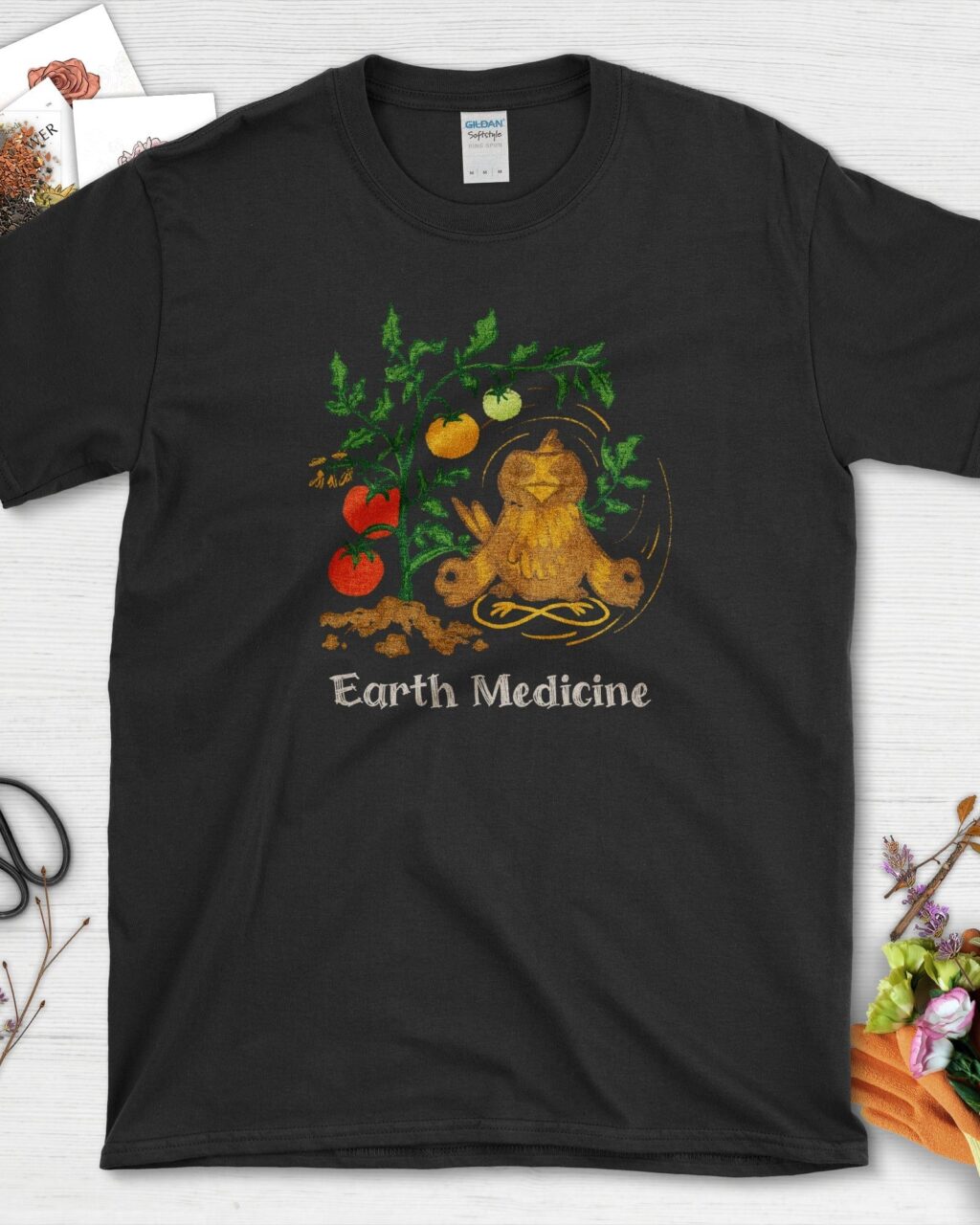 Alternative view of Earth Medicine Bird T-Shirt
