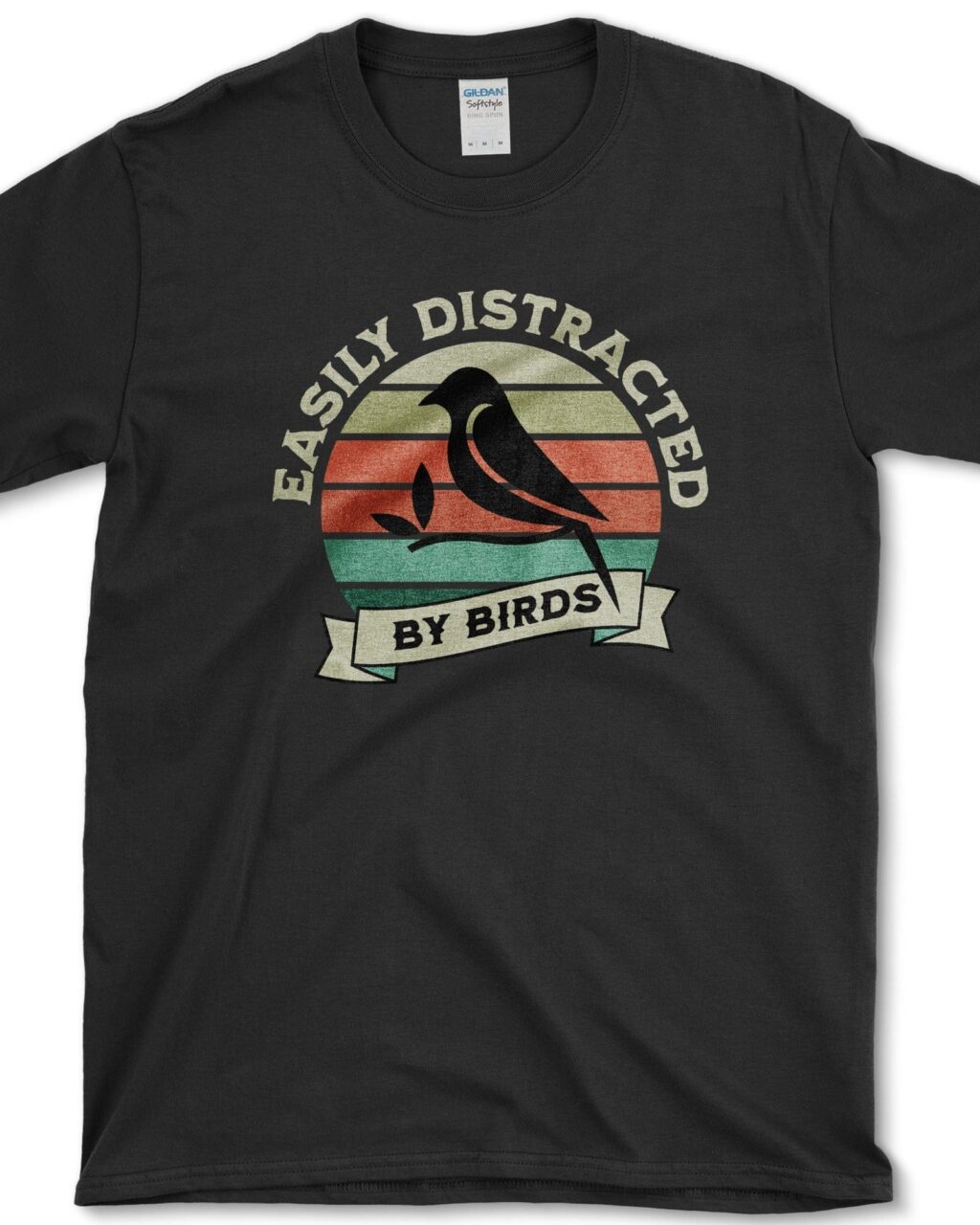 Alternative view of Easily Distracted By Birds T-Shirt