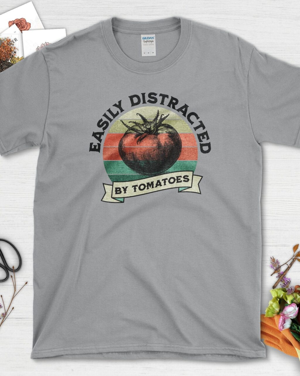 Easily Distracted By Tomatoes T-Shirt