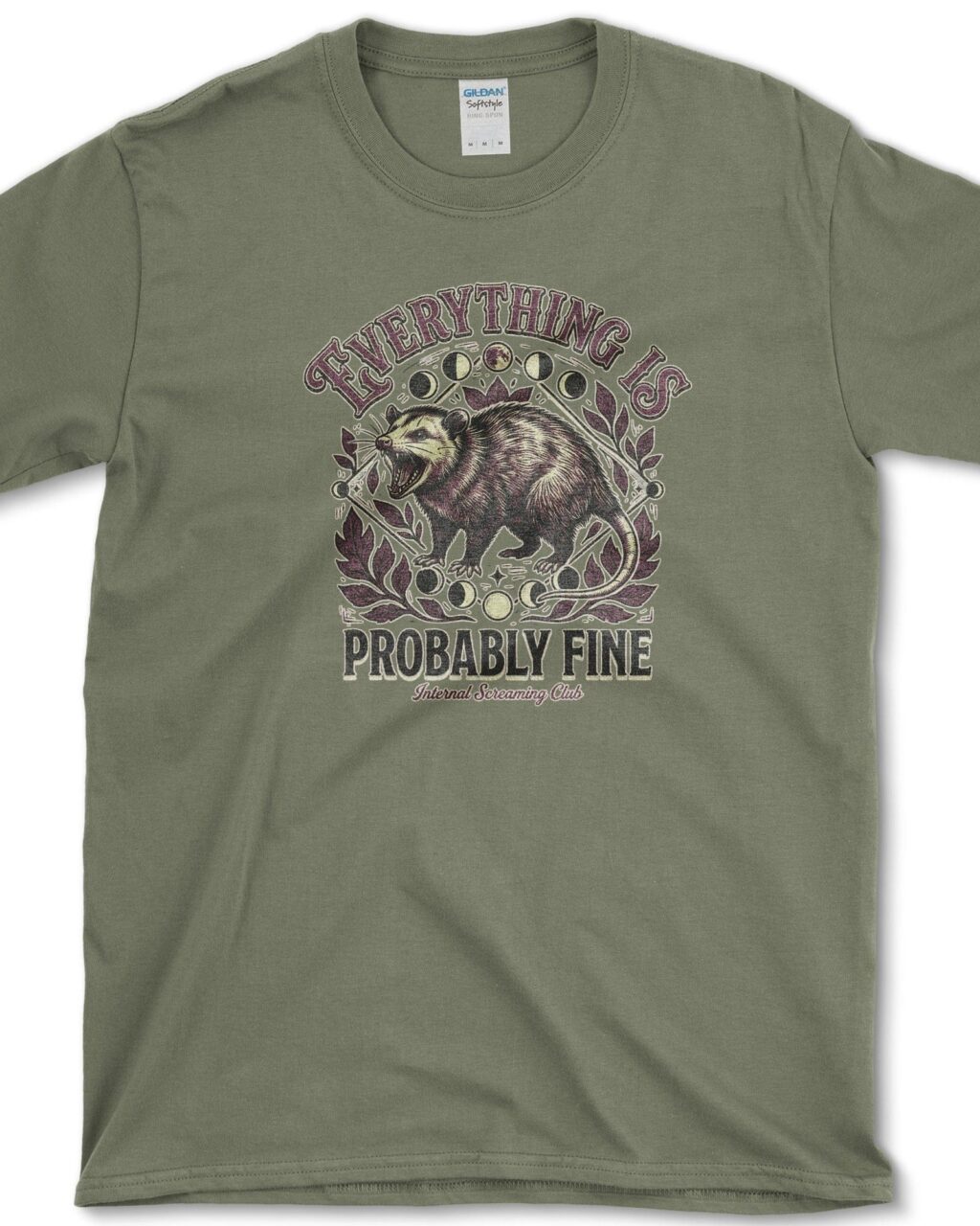 Alternative view of Everything Is Probably Fine T-Shirt