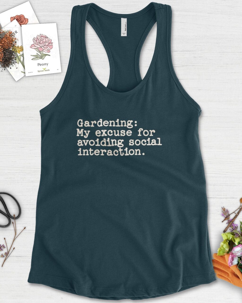 Excuse to Avoid Social Interaction Racerback