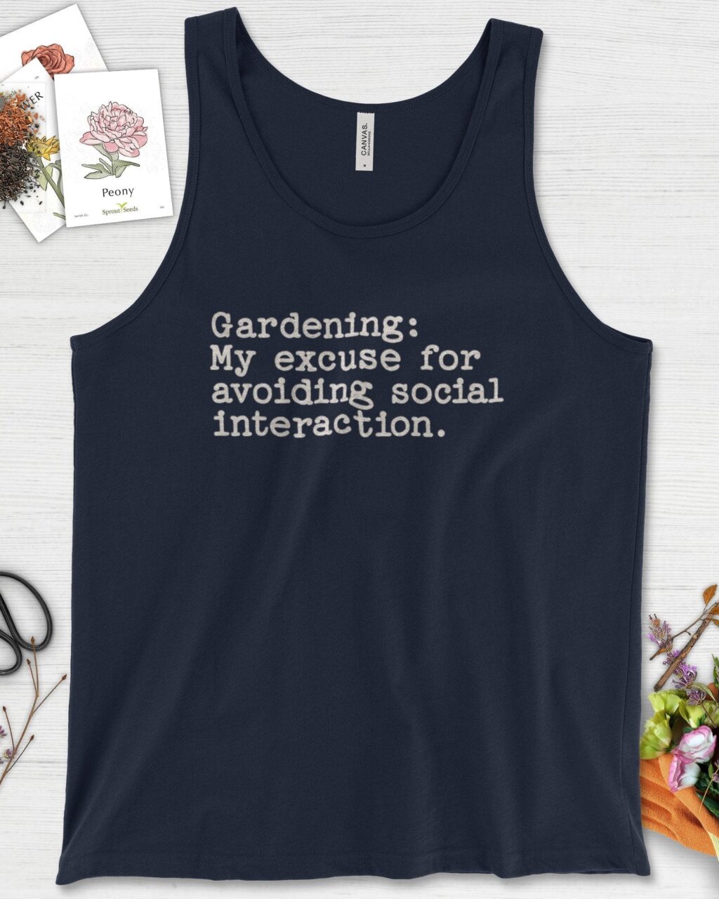Excuse to Avoid Social Interaction Tank Top